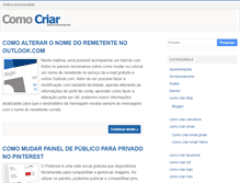 Tablet Screenshot of comocriar.net